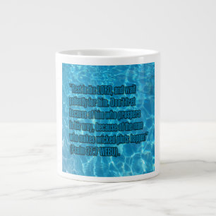 Grande Tasse Psaume 37:7 WEBU Mug