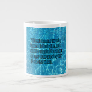 Grande Tasse Psaume 42:8 WEBU Mug
