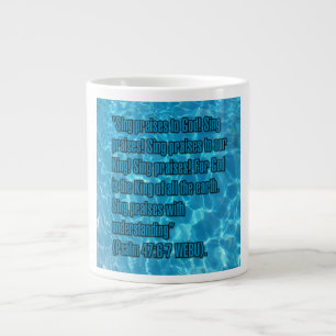Grande Tasse Psaume 47:6-7 WEBU Mug