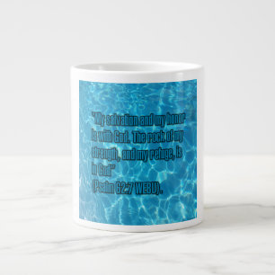 Grande Tasse Psaume 62:7 WEBU Mug