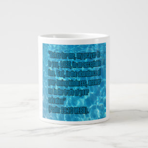 Grande Tasse Psaume 69:13 WEBU Mug