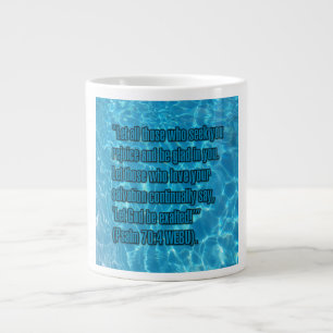 Grande Tasse Psaume 70:4 WEBU Mug