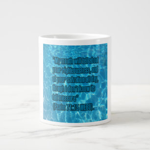 Grande Tasse Psaume 71:15 WEBU Mug