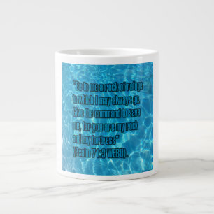 Grande Tasse Psaume 71:3 WEBU Mug