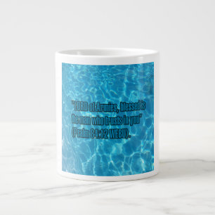Grande Tasse Psaume 84:12 WEBU Mug