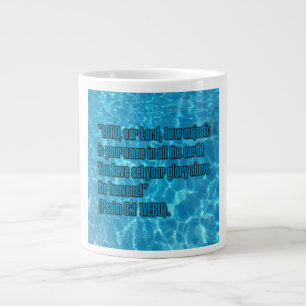 Grande Tasse Psaume 8:1 WEBU Mug