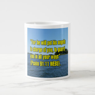 Grande Tasse Psaume 91:11 WEBU Mug