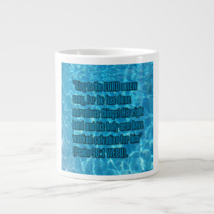 Grande Tasse Psaume 98:1 WEBU Mug