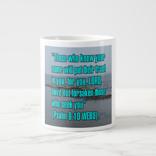 Grande Tasse Psaume 9:10 WEBU Mug