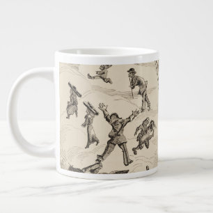 Grande Tasse Publicité Française Pour Le Fabricant De Ballons