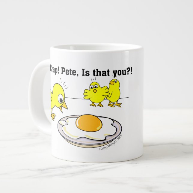 Grande Tasse Putain de merde ! Pete, c'est toi ?Amusant (Devant gauche)