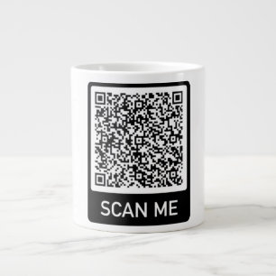 Grande Tasse QR Code - Scan Me Professional Personnalized Mug