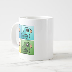 Grande Tasse Quatre couleur Linnies