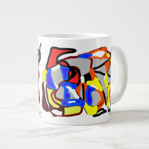 Grande Tasse Que Mondo Mug par l'artiste numérique du CNY Jaco