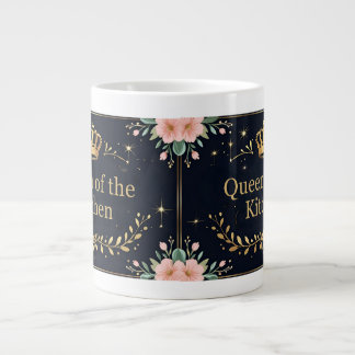 Grande Tasse Queen of the Kitchen Royal Mug