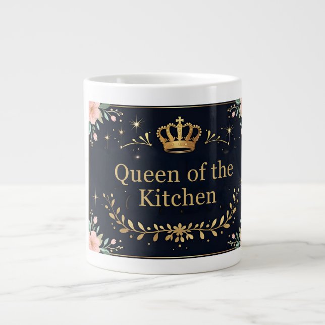 Grande Tasse Queen of the Kitchen Royal Mug (Devant)