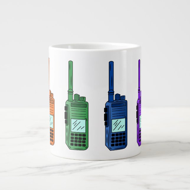 Grande Tasse Radio Rainbow (Devant)