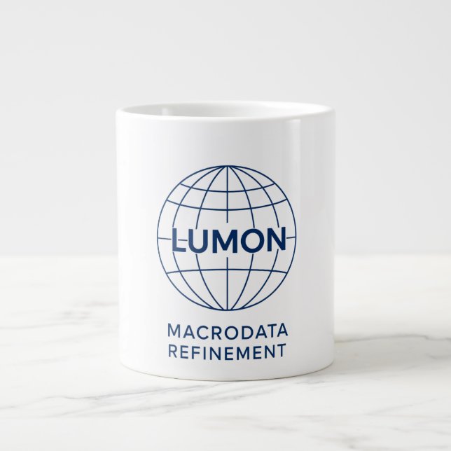 Grande Tasse Raffinement des macrodonnées Lumon (Devant)