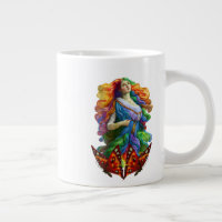 Rainbow Goddess peinture numérique art original