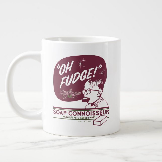 Grande Tasse Ralphie Parker - Connaisseur du savon (Gauche)