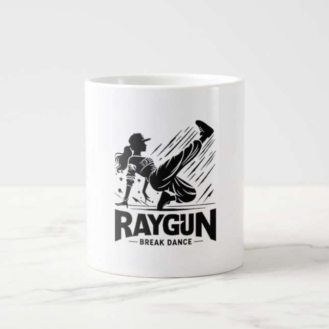 Grande Tasse Raygun Raygun breakdance, breakdance (Devant)
