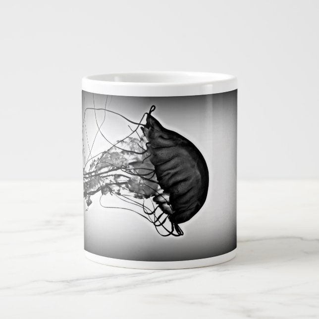 Grande Tasse Rayon X d'une méduse (Devant)