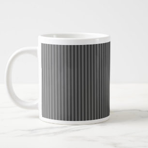 Grande Tasse Rayures Grises