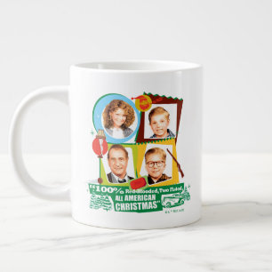 Grande Tasse Red-Blooded, Two Fisted, All American Christmas