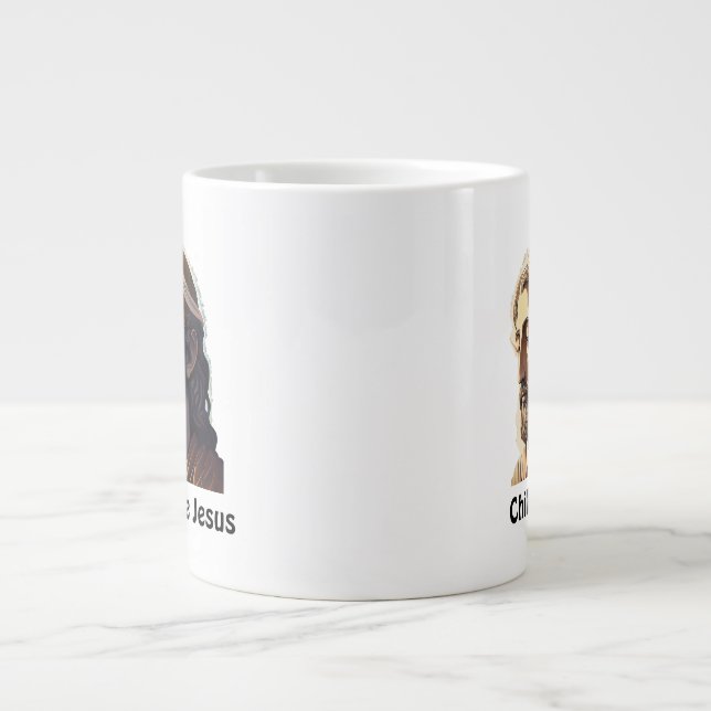 Grande Tasse Refroidissement Comme Jésus Mug (Devant)