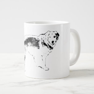 Grande Tasse Regard d'or dans la lumière d'automne