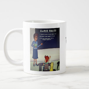 Grande Tasse Règles de classe Bouchon de spécialité