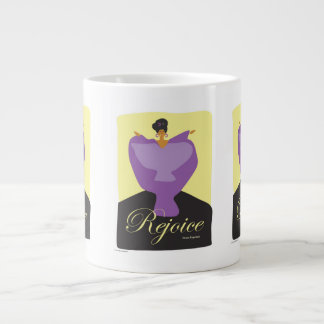 Grande Tasse Réjouissez-vous | Mug d'art inspirant | Messages d