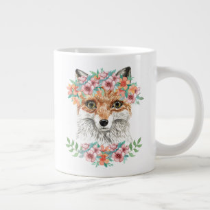 Grande Tasse Renard floral