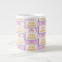 Grande Tasse Restez Groovy