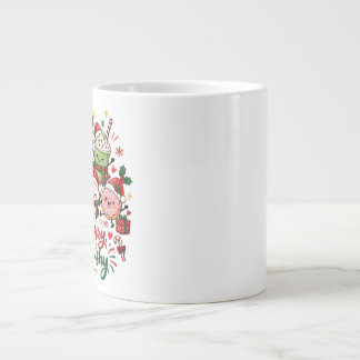 Grande Tasse Restez Joyeux Restez Douillet Noël Chocolat Chaud