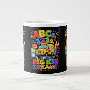 Grande Tasse Retour à l'école Premier jour Rêves de grand enfan