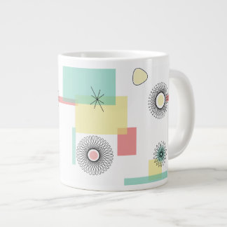 Grande Tasse Retro Geo