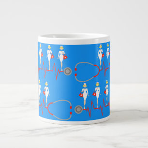 Grande Tasse Retro Nurse Mug