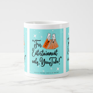 Grande Tasse Retro Tarot Mug - "Pour le divertissement seulemen