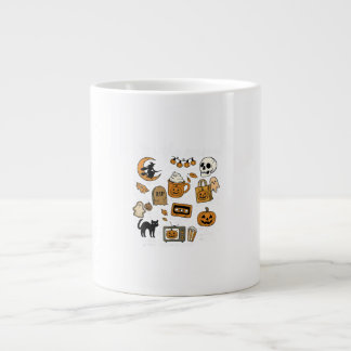 Grande Tasse Retro Tis Saison Drôle Halloween Saison Automne