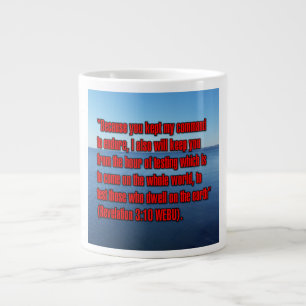 Grande Tasse Révélation 3:10 WEBU Mug
