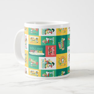 Grande Tasse Rêves de menthe à cacahuètes   Motif de vacances