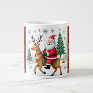 Grande Tasse Rêves de Noël, Joyeux Noël Géant Mug Café