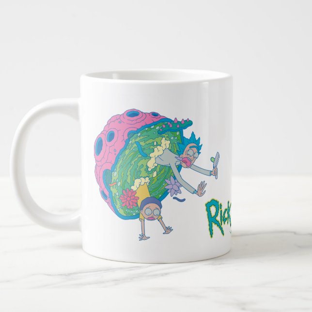 Grande Tasse RICK ET MORTY™| Décalage du portail infecté (Gauche)