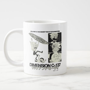 Grande Tasse RICK ET MORTY™   Dimension C-137
