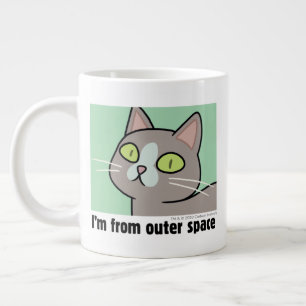 Grande Tasse RICK ET MORTY™  Je viens de l'espace extra-atmos