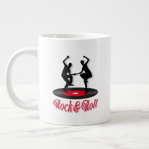 Grande Tasse Roche et rouleau