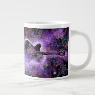 Grande Tasse Rock Guitar Mug Purple - Painting