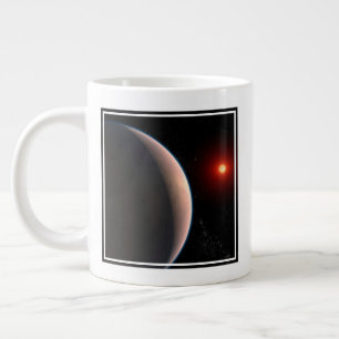 Grande Tasse Rocky Exoplanet Gj 486 B Orbitant Une Étoile Naine