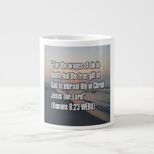 Grande Tasse Romains 6:23 WEBU Mug